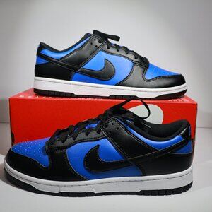 New Nike Dunk Low Retro Hyper Blue Royal/Black-White (HF5441 401) Size 11